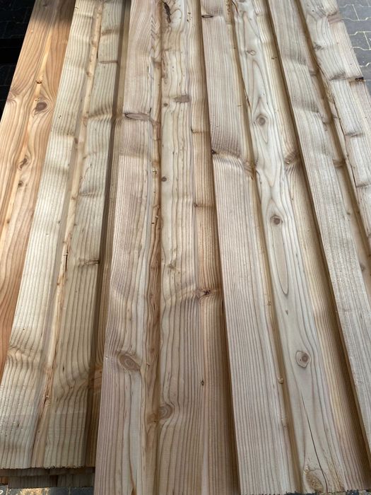 Deska elewacyjna Romb Duo 24x150  Modrzew Szalówka Podbitka