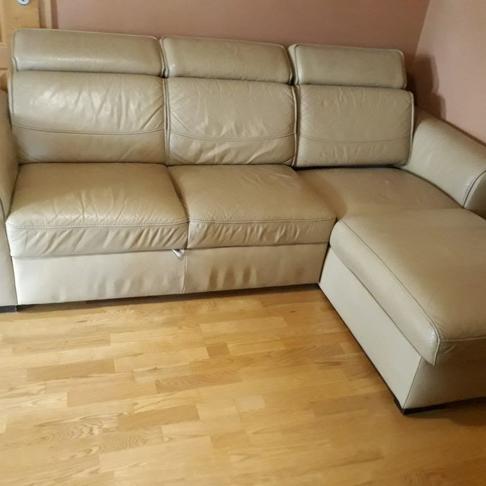 Narożnik Gala Collezione letto. Skóra