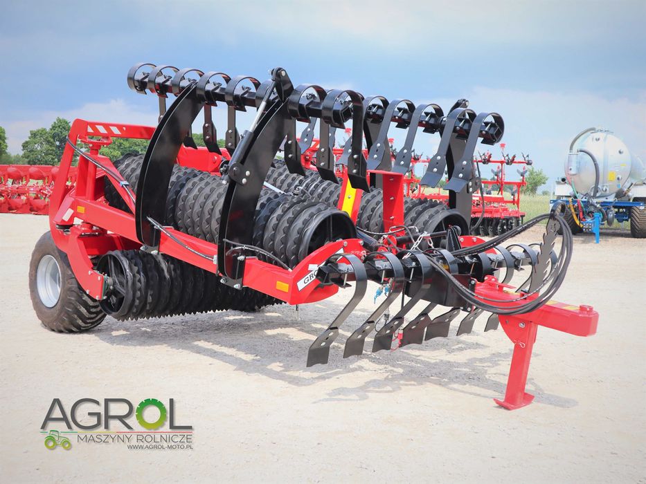 Wał posiewny włóka Agro-Factory Grom 4,5 5,3 6,3m InterTech Expom