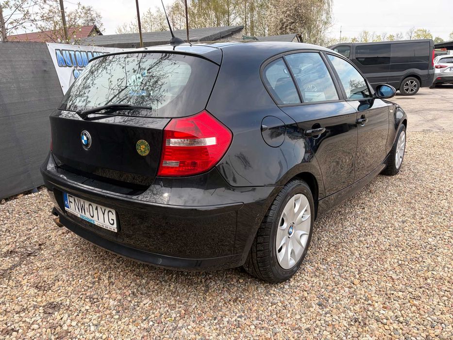 BMW 1 2.0 diesel 2007r. 5-drzwi