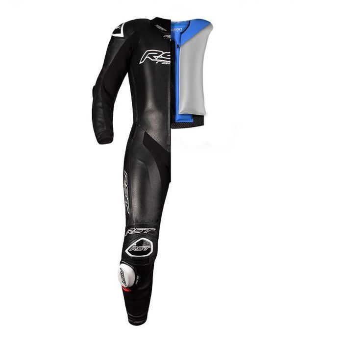 fato de pele rst race dept v4.1 airbag. ref 102550blk