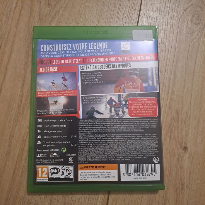 Gra narciarska nowa.