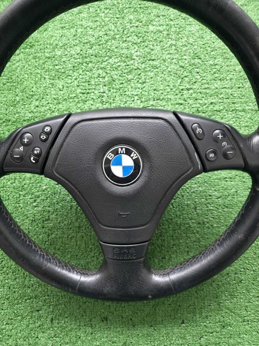 Volante BMW E46 multifunções com airbag – original
