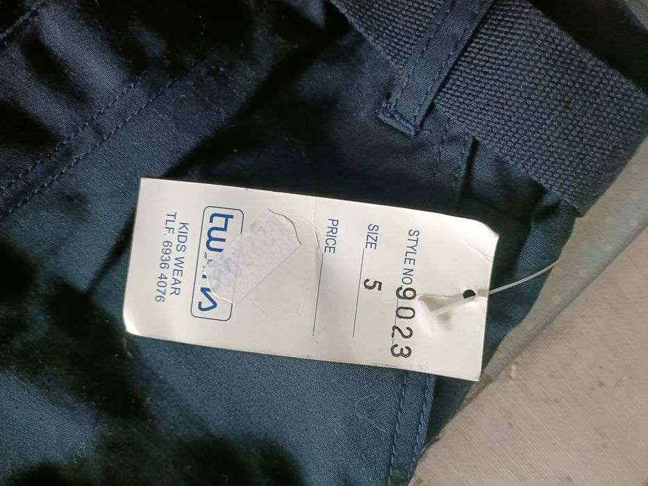 Spodnie cargo, bojówki chłopięce rozmiar 110