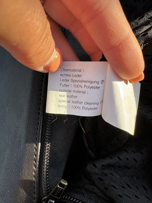 Spodnie skórzane Vanucci