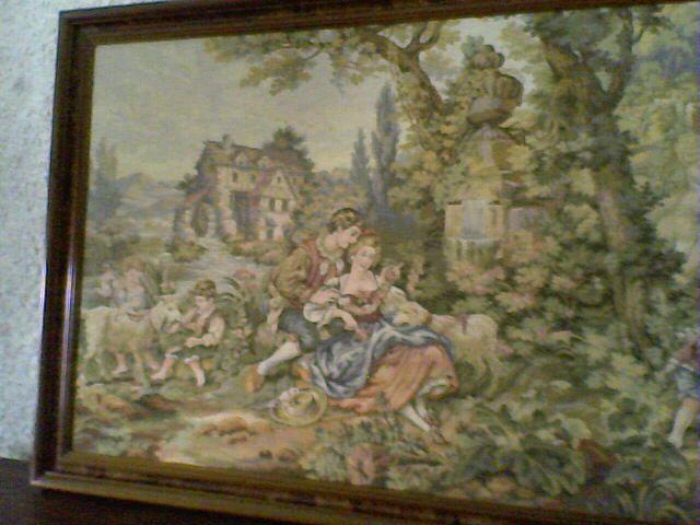 Quadro Tapeçaria Gobelin 165X75 (NOVO)