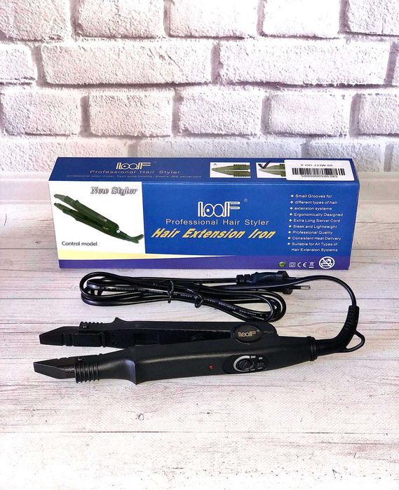 Щипцы для наращивания волос с регулировкой температуры CH-B