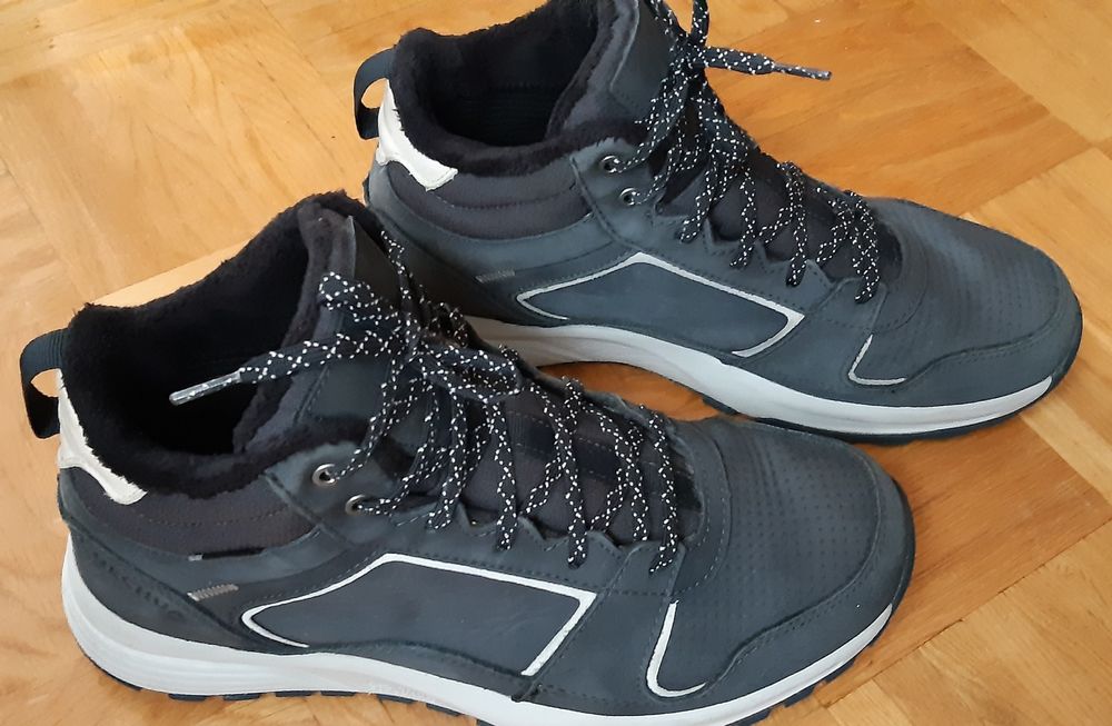 Buty trekkingowe  jesienno zimowe SH500 skóra rozm. 42 decathlon