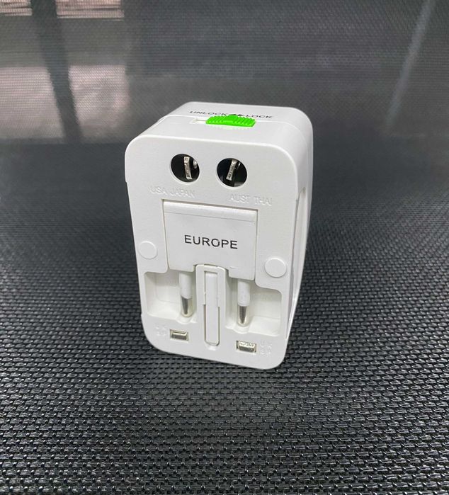 Universal Travel Plug Adapter – EU / UK / USA / AU / HK / CN, etc.64750566436867122