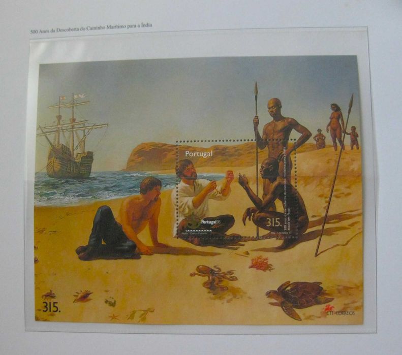 Block No. 189 - 500A Discovery of the Sea Route to India (2nd Group)