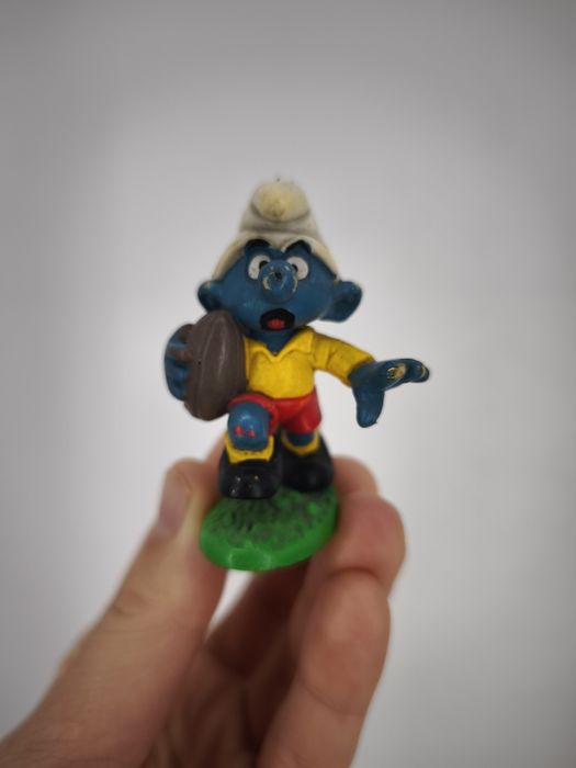 Zestaw figurek kolekcjonerskich smerfy vintage schleich