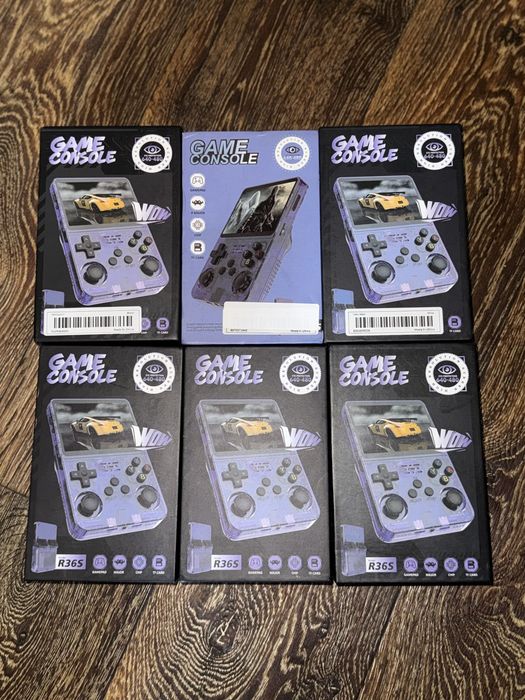 ‼️Ігрова приставка R36S 64gb Портативна ретро приставка консоль