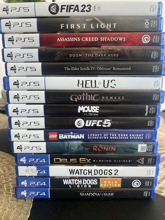 Gry na konsole PS5/PS4