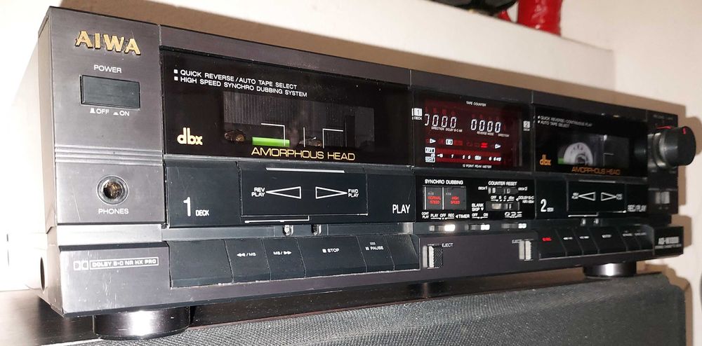 Aiwa AD-WX808 Cassette Deck (1987-90)