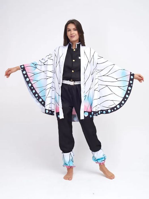 Косплей костюм аниме Клинок Сінобу Котьо і Танджіро Камадо