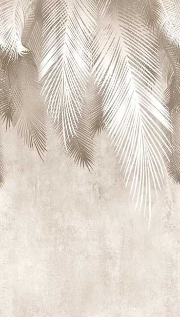 tapeta panoramiczna palm leaves 159 x 280 cm