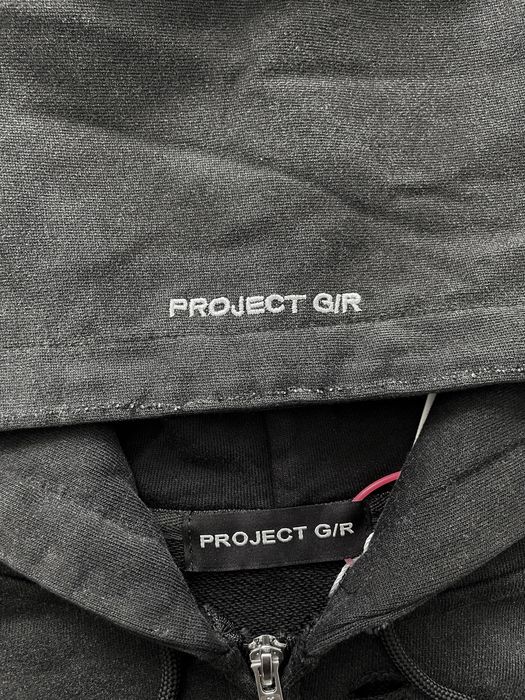 Зіп худі Project G/R Bluesnake темно сірого / чорного кольору