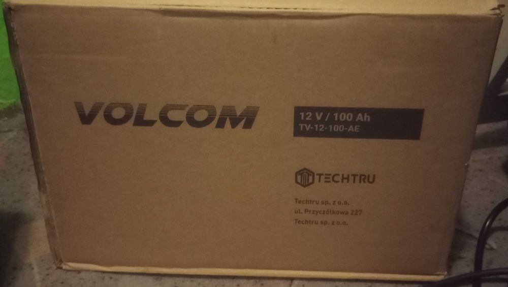 Nowy akumulator AGM TechTru 12V 100Ah VRLA Gwarancja