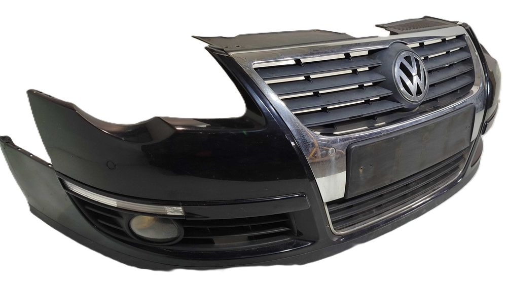 zderzak przedni przód grill VW PASSAT B6 05-10 LC9X PDC