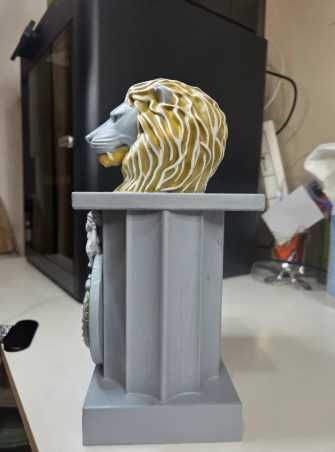Leão Sporting Personalizado - Peça Decorativa