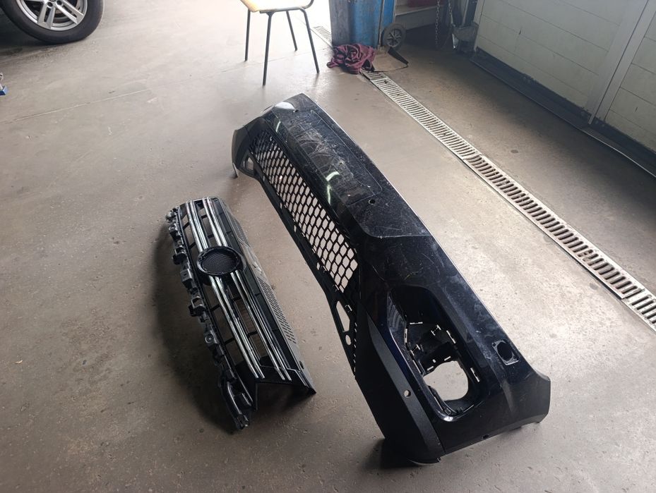 Бампер передний  volkswagen tiguan до 2016 року