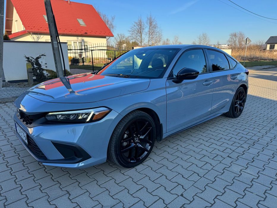 Honda Civic 1.5 Turbo Benzyna 182 KM wersja Sport, piękny kolor