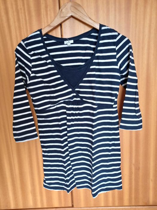 T-shirt pré-mamã e amamentação