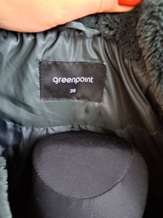 Kurtka/płaszcz Greenpoint butelkowa zieleń