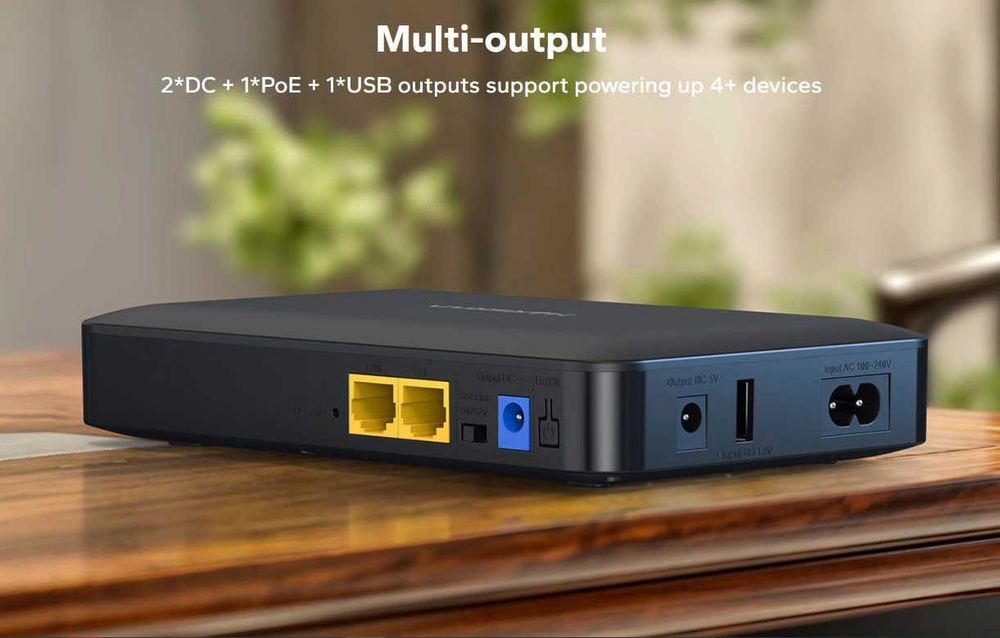 Пристрій живлення для роутерів MARSRIVA KP2 Plus 60 Вт/год 18W