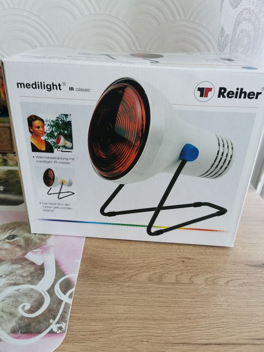 Lampa solux na podczerwień