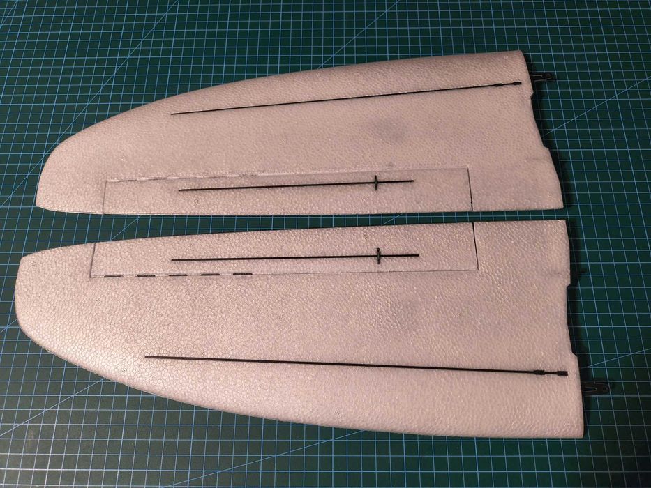 Zapasowe skrzydła do motoszybowca ZOHD DRIFT,szybowiec RC, samolot RC