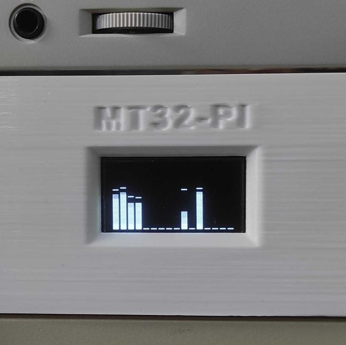 Placa Wavetable Pi MT32PI General MIDI Roland MT-32 com Painel Frontal