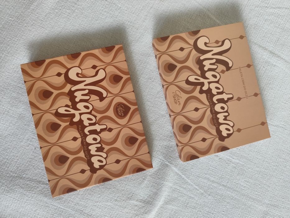 Paleta cieni glamshop nugatowa