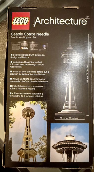 LEGO Architecture Seattle Space Needle