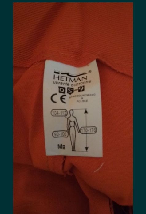 Bluza i spodnie robocze Hetman