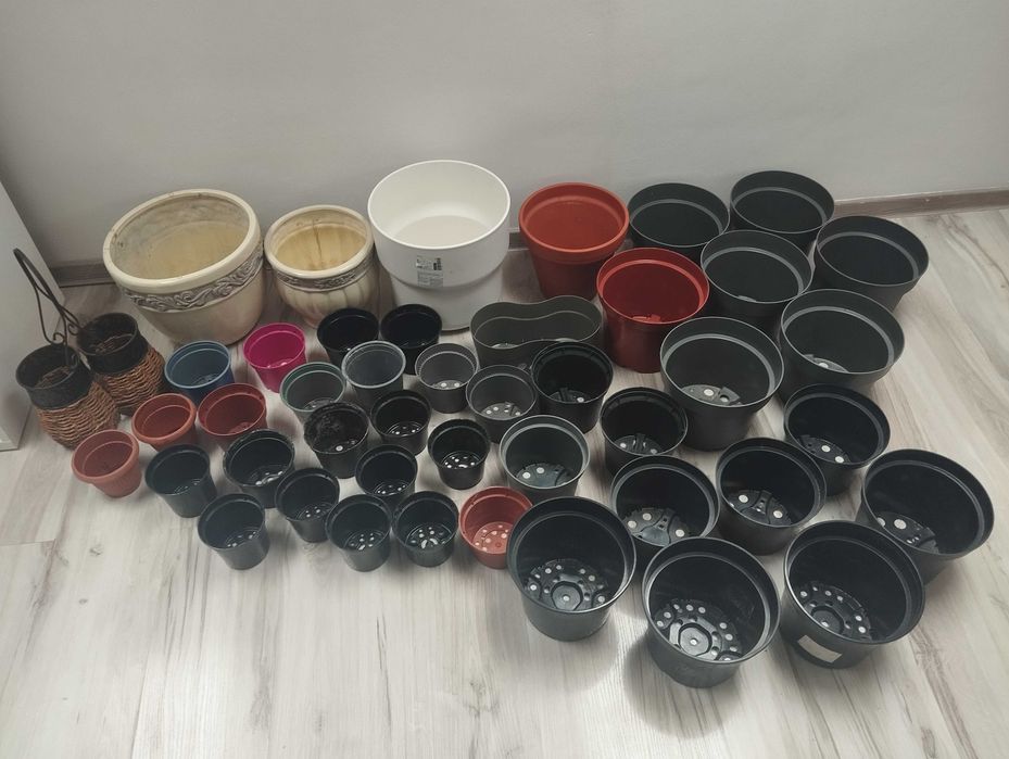 Cena za wszystko. Donice do sadzenia.