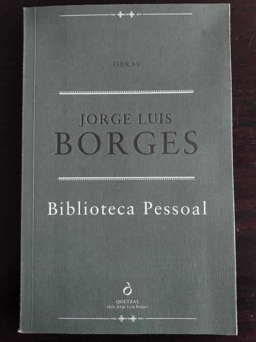 Book: Jorge Luis Borges "Personal Library"