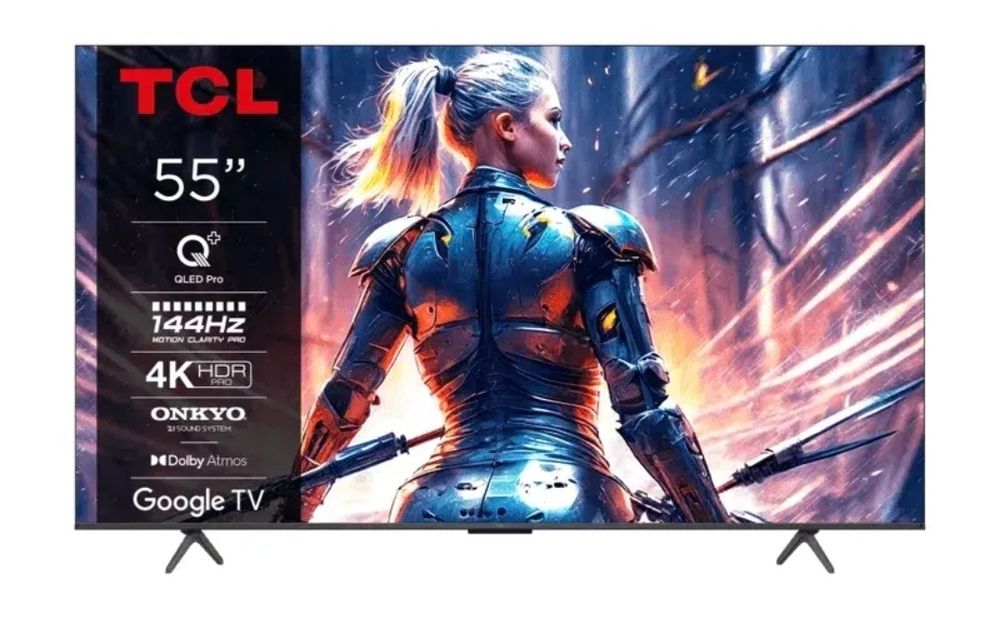 Telewizor TCL 55C72B 55" QLED  4K 144hz Android , Gwarancja