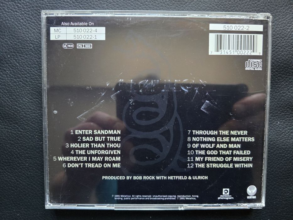 Metallica Metallica - cd nowe