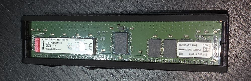 Memória RAM 16GB DDR4 2666MHz Kingston (Servidor / ECC Registered)