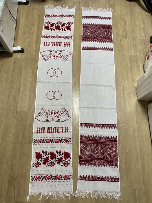 Рушник весільний хустинка для обручок для свадьбы