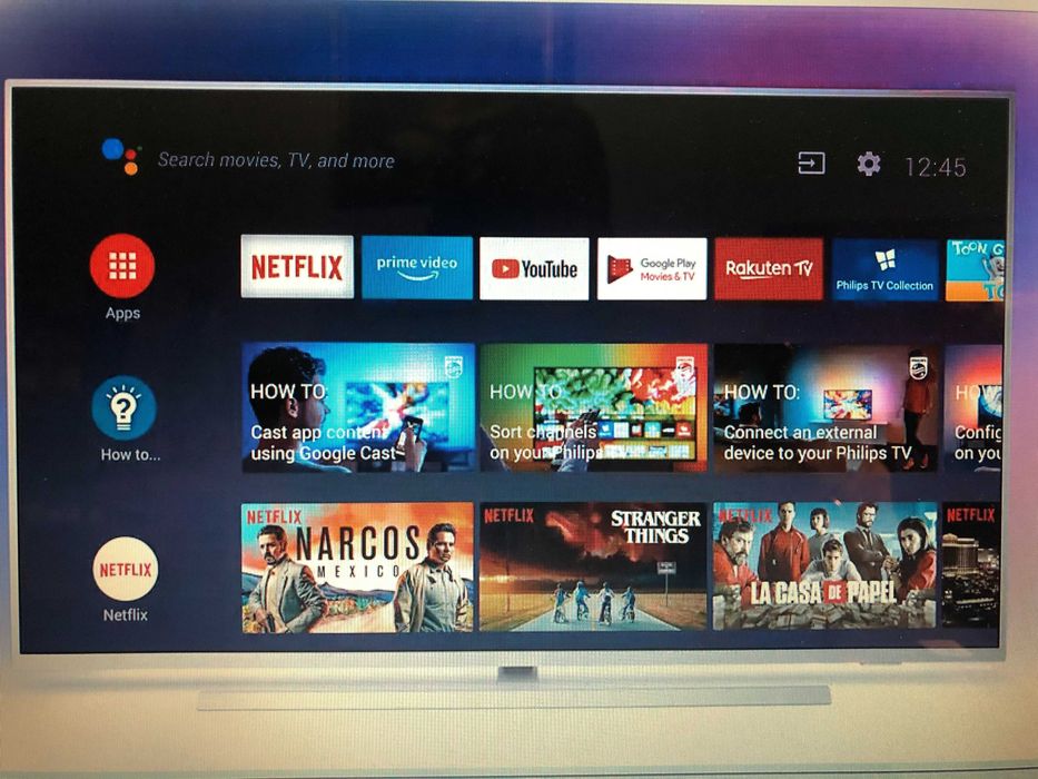 Телевизор ЖК Philips 55PUS7334/12 4K UHD LED на базе ОС Android TV