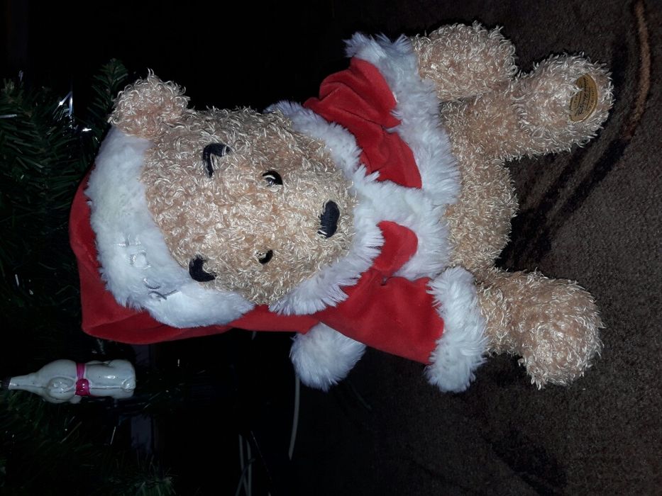 Мягкая игрушка эксклюзивный Winnie the pooh Santa Disney Original