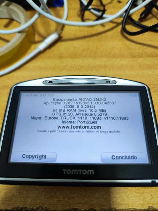 TomTom go truck camião bus