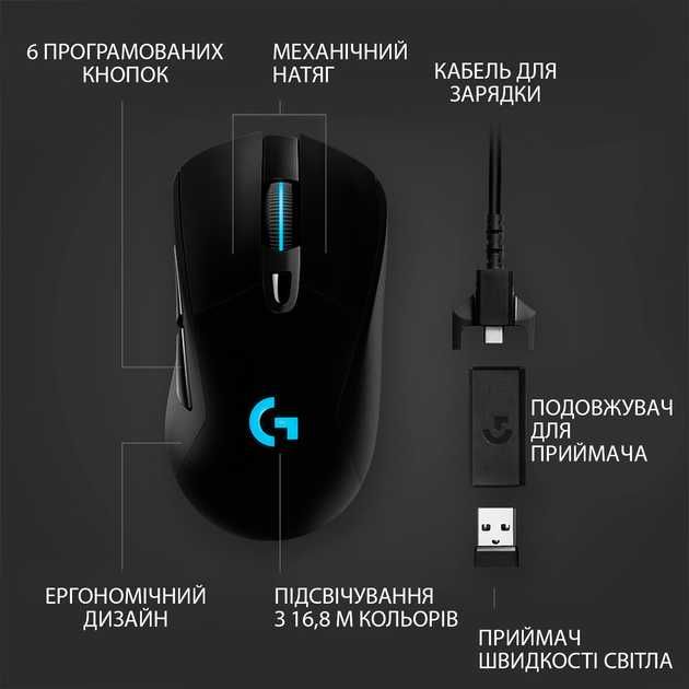 Мышь Logitech G703 Hero 25K | НОВА ЗАПАКОВАНА