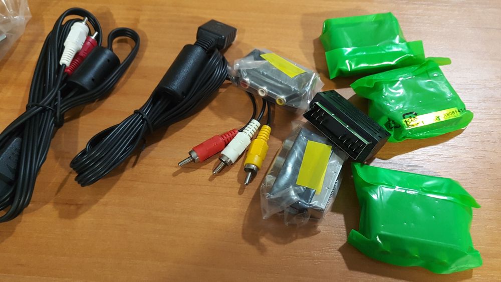 AV кабель Sony PlayStation 1,2,3 шнур,переходник SCART 3RCA AV адаптер ...