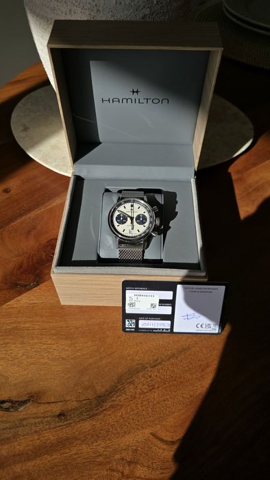 Hamiltom American Classic Chronograph 
Intra-Matic Auto Chrono