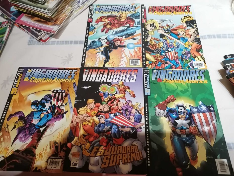 BD variado da marvel