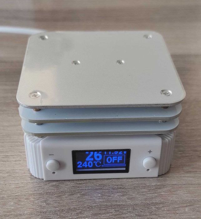 Podgrzewacz lutownica mini płyta grzewcza naprawa AIREPAIR HP-65M 65W