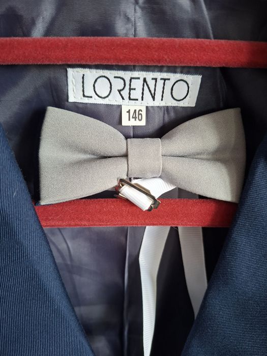 Garnitur chłopięcy granatowy Lorento 146